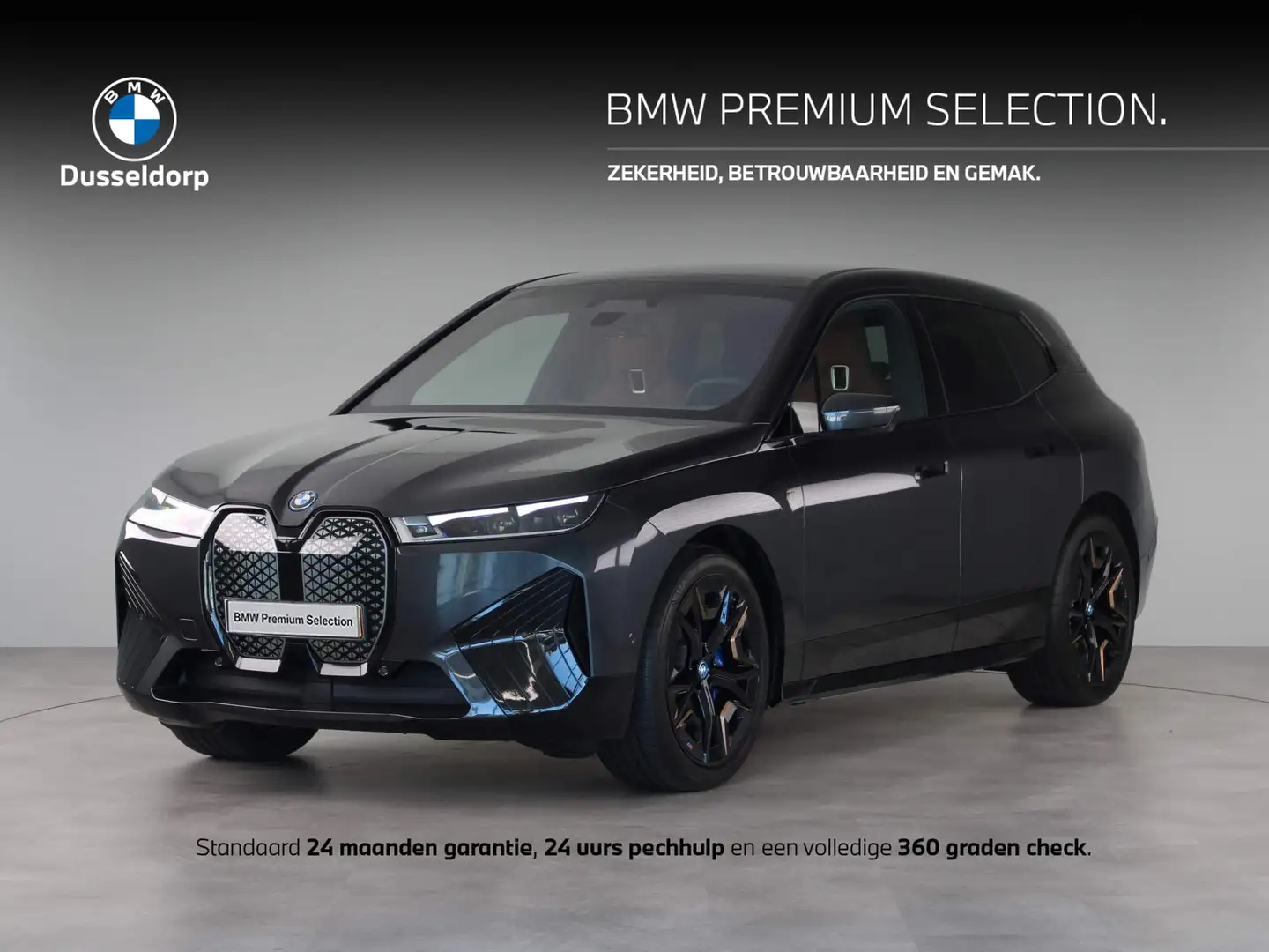 BMW iX M60 High Executive 112 kWh incl. Klasse 5 Alarmsys Grigio - 1