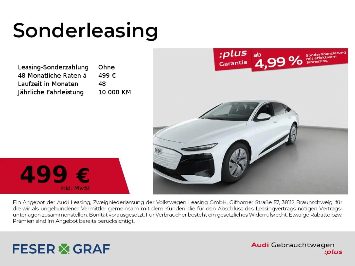 Audi A6 Sportback e-tron Matrix,AZV,Tech+,Navi+,21" Weiß - 1