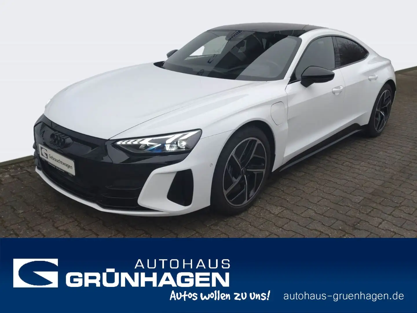 Audi e-tron GT e-tron GT quattro ACC-Front+Lane+Side-Leder-LED- Weiß - 1