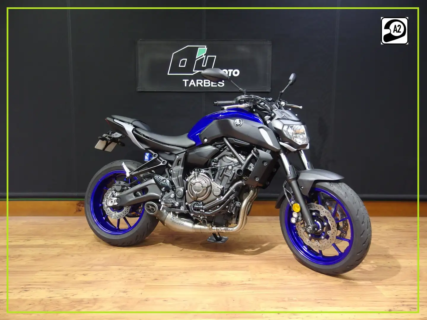 Yamaha MT-07 Blau - 1