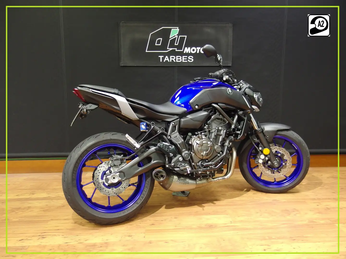 Yamaha MT-07 Blau - 2