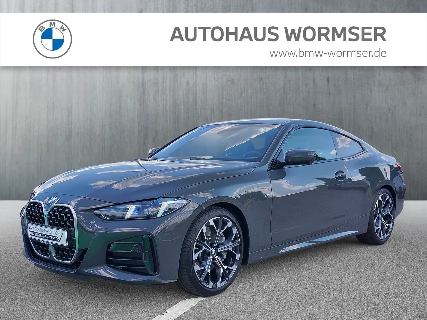 BMW 430 i xDrive Coupé M Sportpaket HK HiFi DAB LED Grau - 1