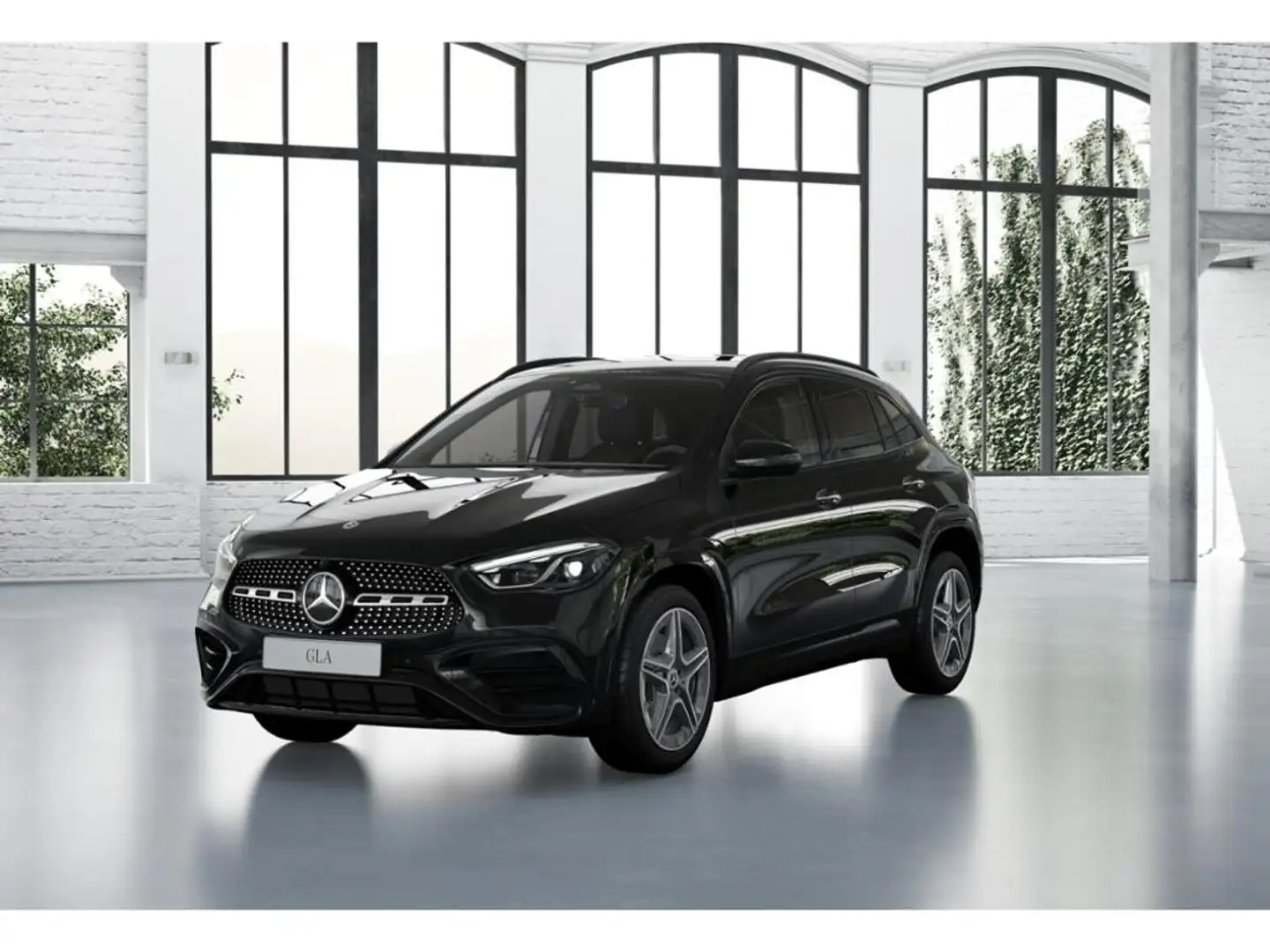 Mercedes-Benz GLA 200 EDITION AMG-Line+Night+AHK+DISTR+KEYLESS Schwarz - 2