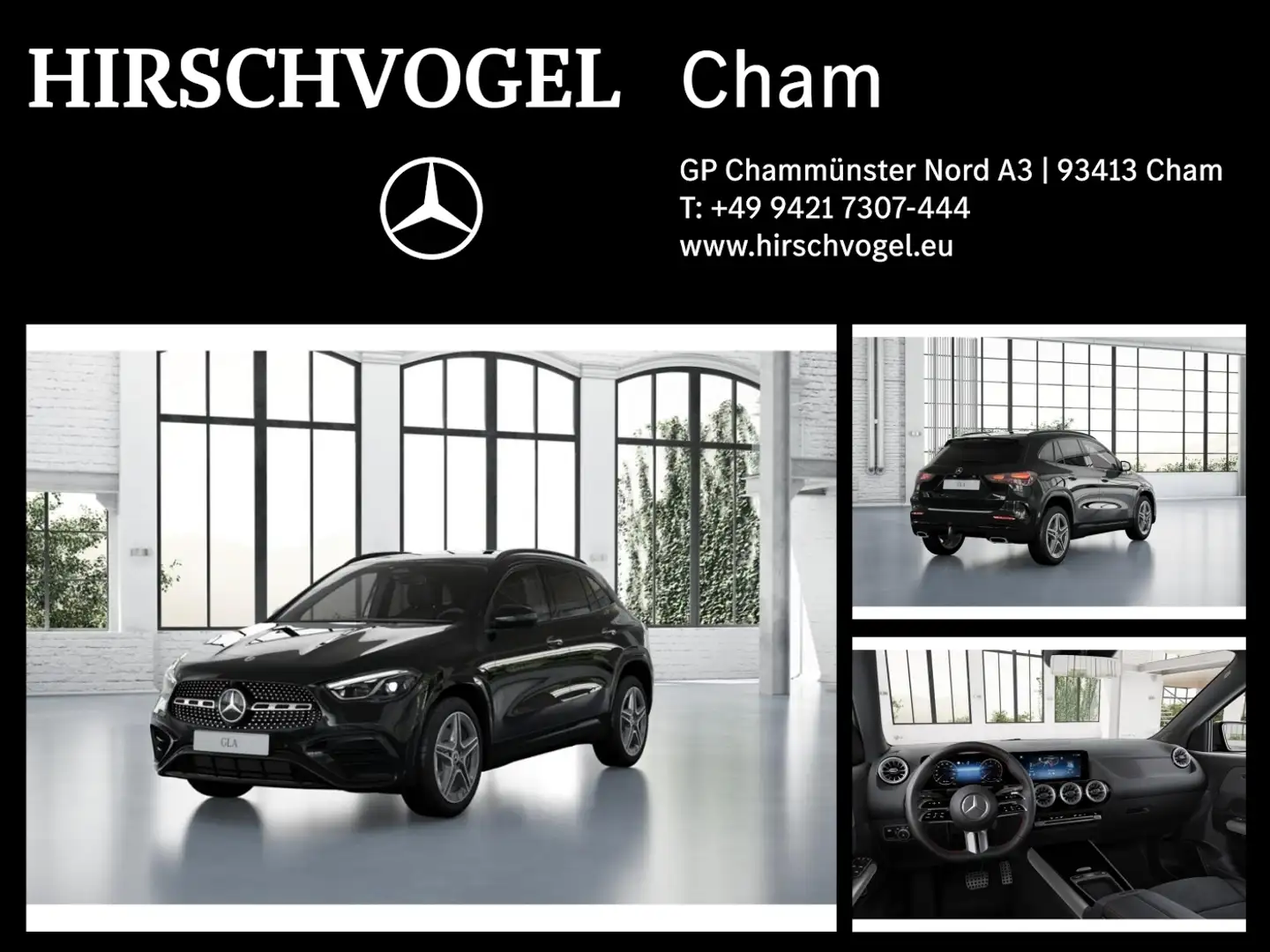 Mercedes-Benz GLA 200 EDITION AMG-Line+Night+AHK+DISTR+KEYLESS Schwarz - 1