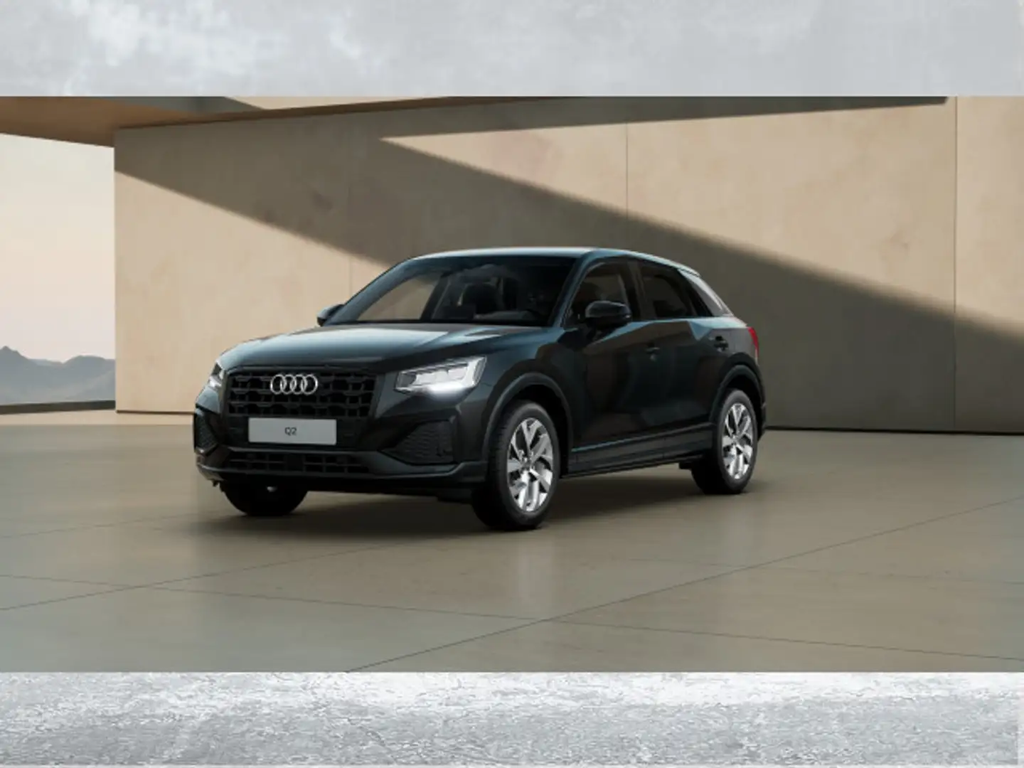 Audi Q2 advanced Black 35 TDI AHK-VOR. NAVI E-KLAPPE Schwarz - 2