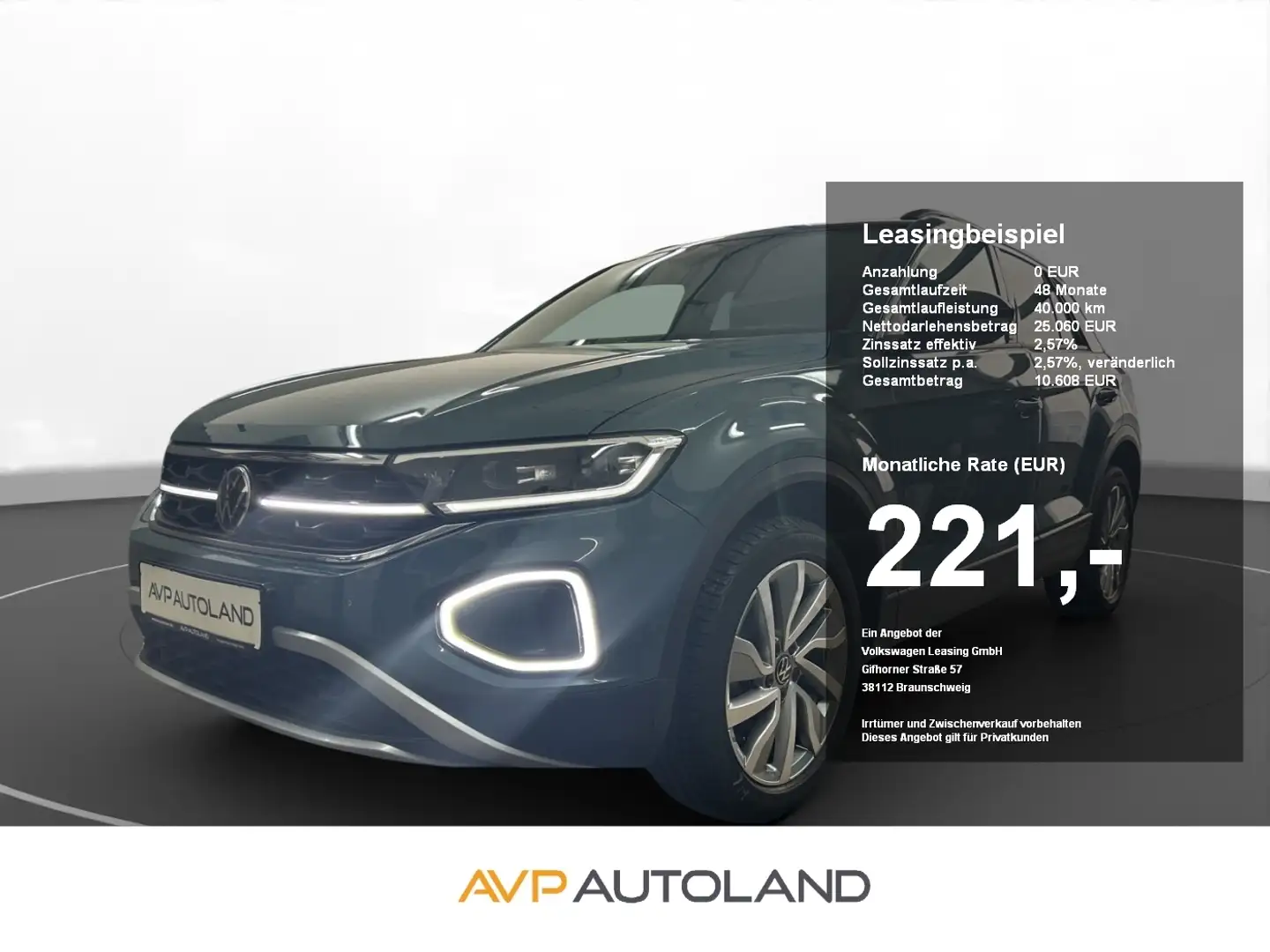 Volkswagen T-Roc 2.0 TDI MOVE | NAVI | AHK | LED-MATRIX | Bleu - 1