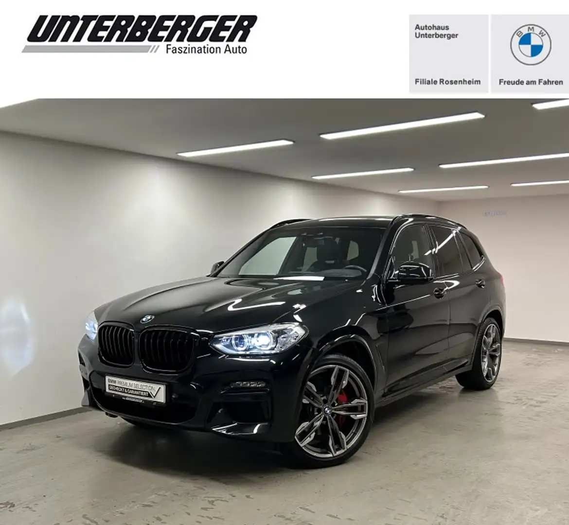 BMW X3 M 40i M Sportpaket DA. Plus Parkass. Pano. Head-Up D Чорний - 1