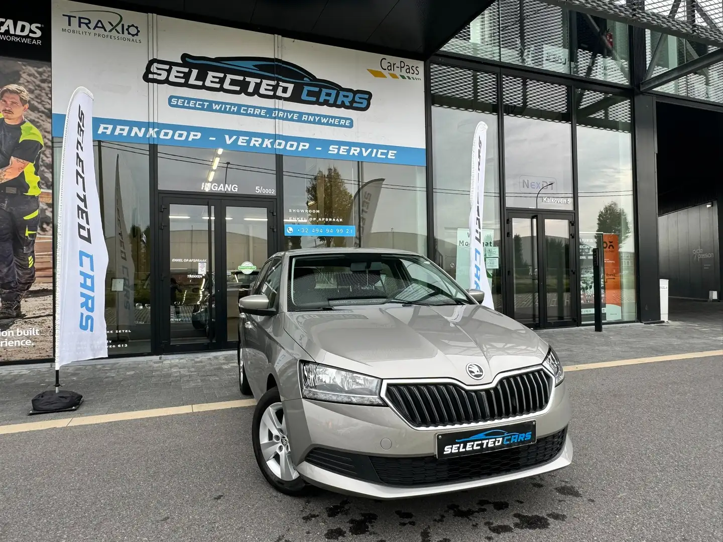 Skoda Fabia 1.0i Benzine Euro 6B MPI Ambition Beige - 1