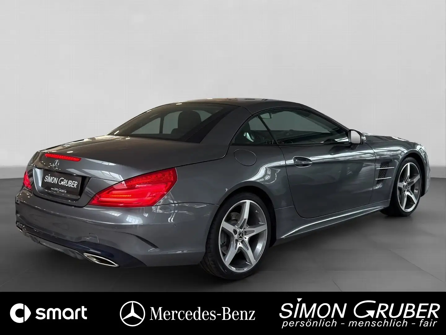 Mercedes-Benz SL 400 AMG deutsches Fahrzeug Scheckheft u frei Szürke - 2