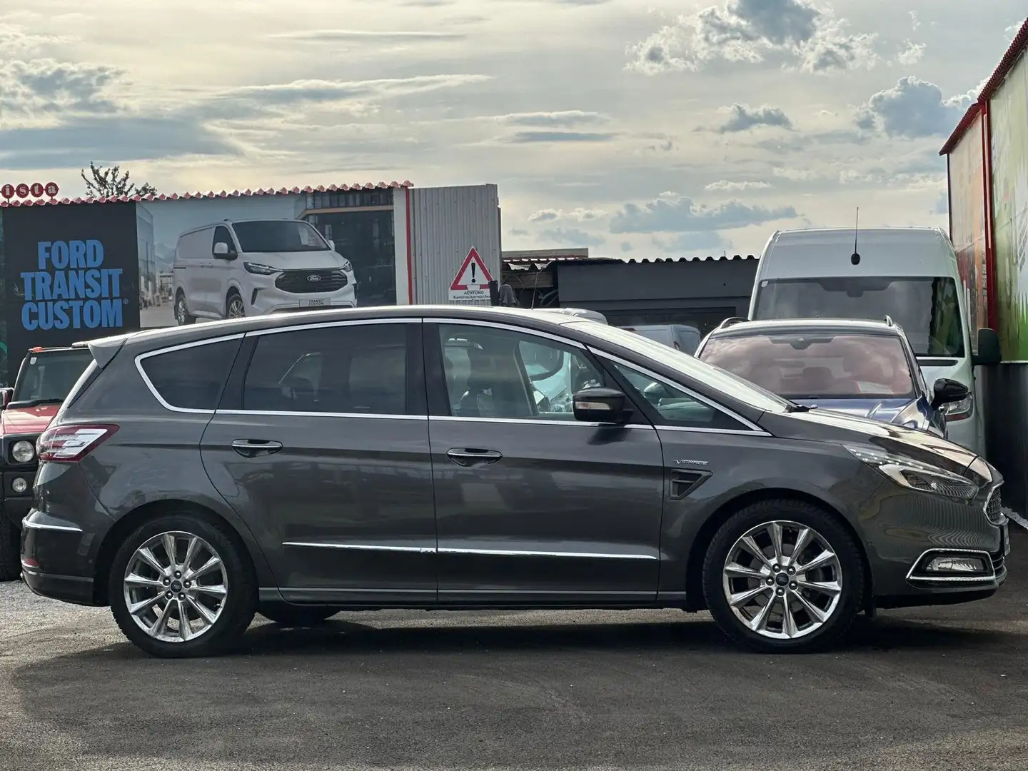 Ford S-Max S-MAX Vignale 2.0 TDCi Aut. AWD **7-Sitze*Voll** Grau - 1
