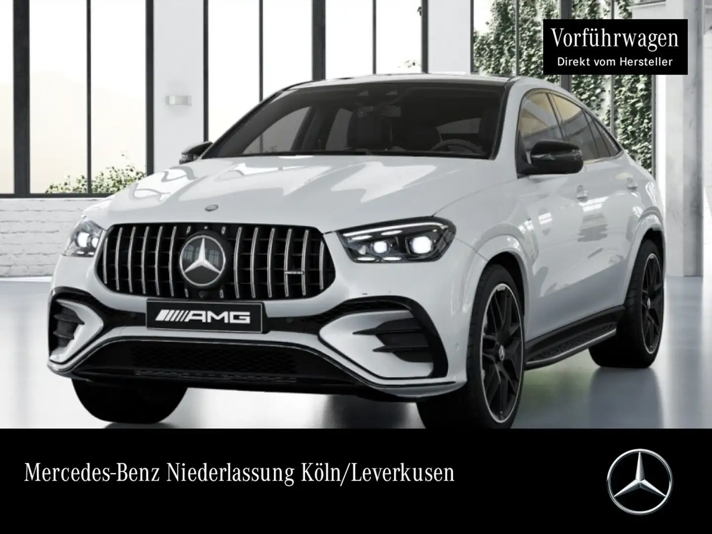 Mercedes-Benz GLE 53 AMG GLE 53 Coupé 4M NIGHT+PANO+360+AHK+MULTIBEAM+HUD Weiß - 1