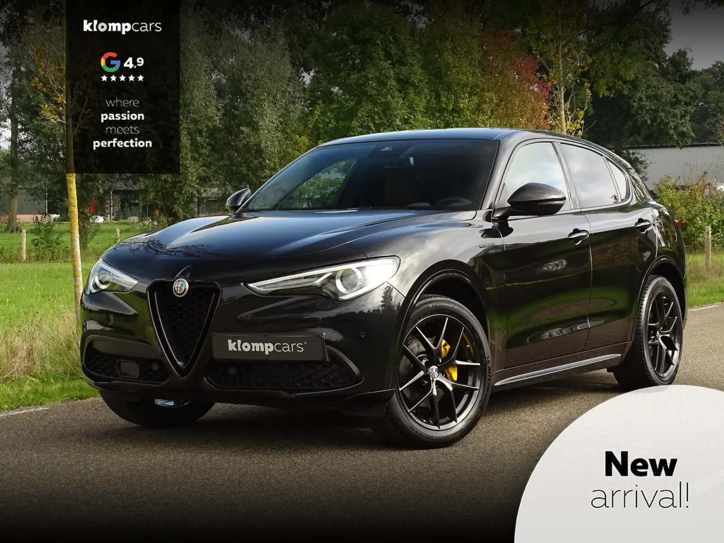 Alfa Romeo Stelvio 2.0 T AWD Veloce | BTW | Carplay | Trkhk | Lerenda Zwart - 1