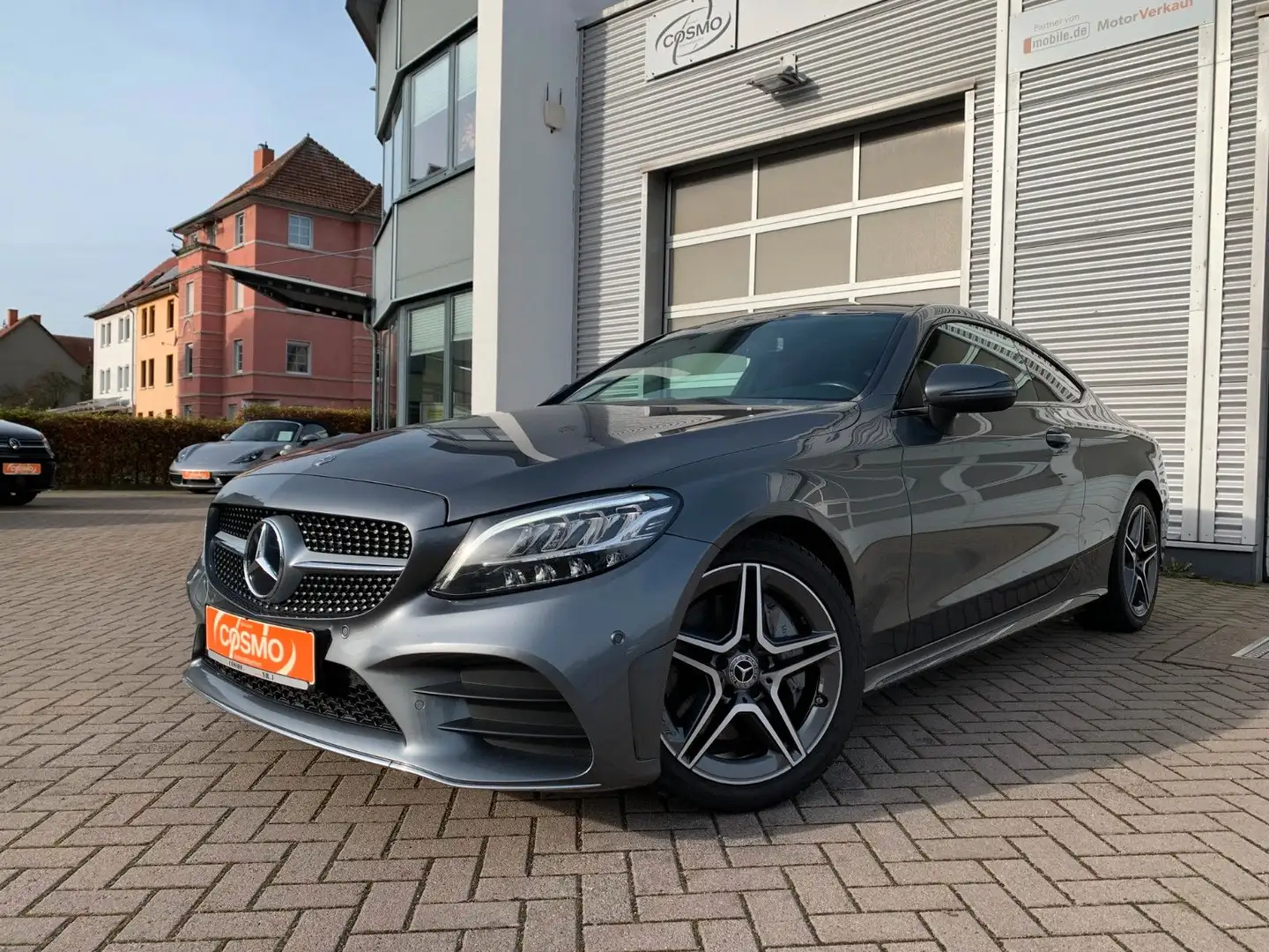 Mercedes-Benz C 300 C300 AMG-Line Coupe LED+Kamera+Klimaaut Grau - 1