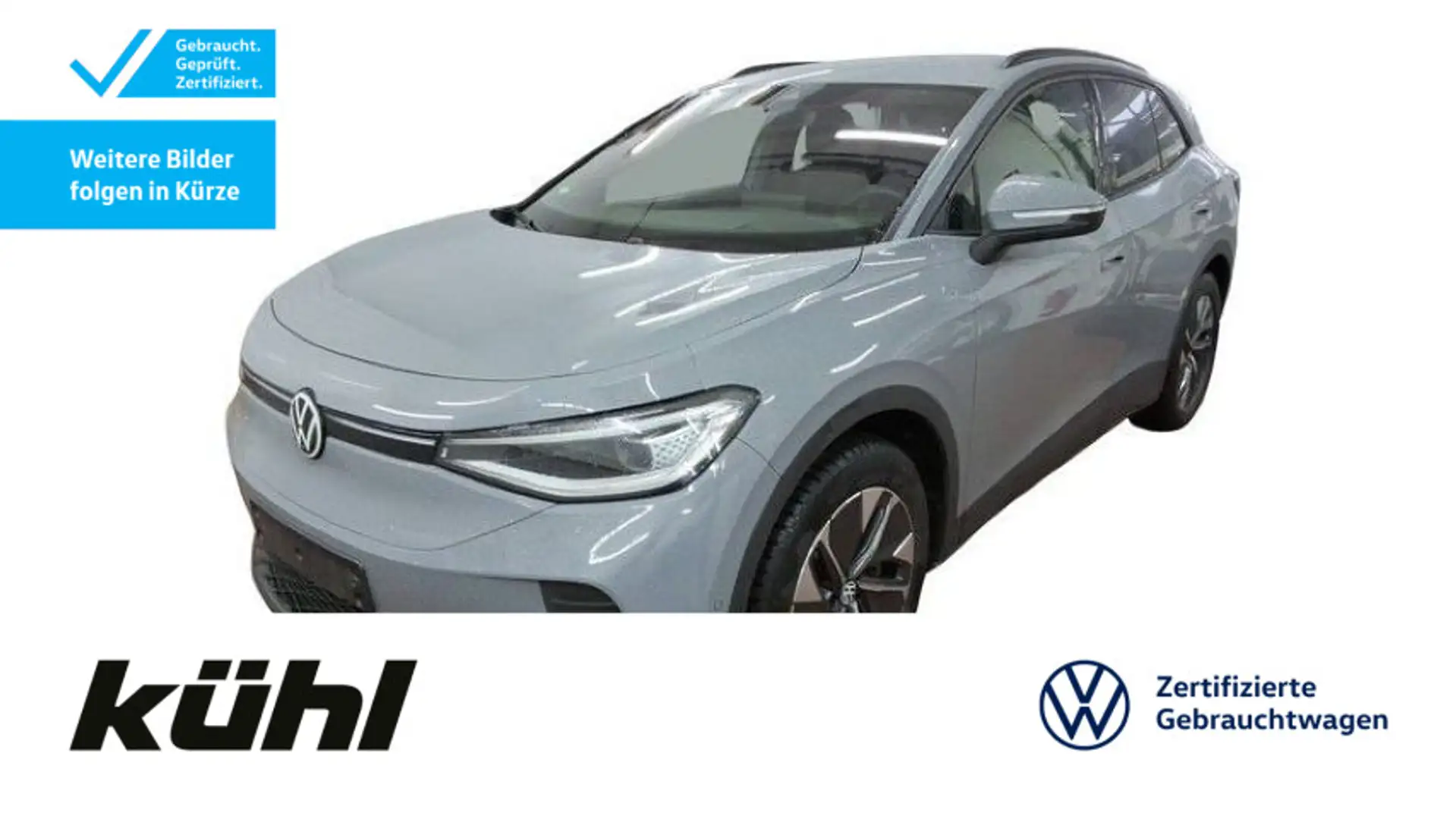Volkswagen ID.4 Pro IQ.Light/ACC/HuD/360°/App/Navi/AHK Grau - 1