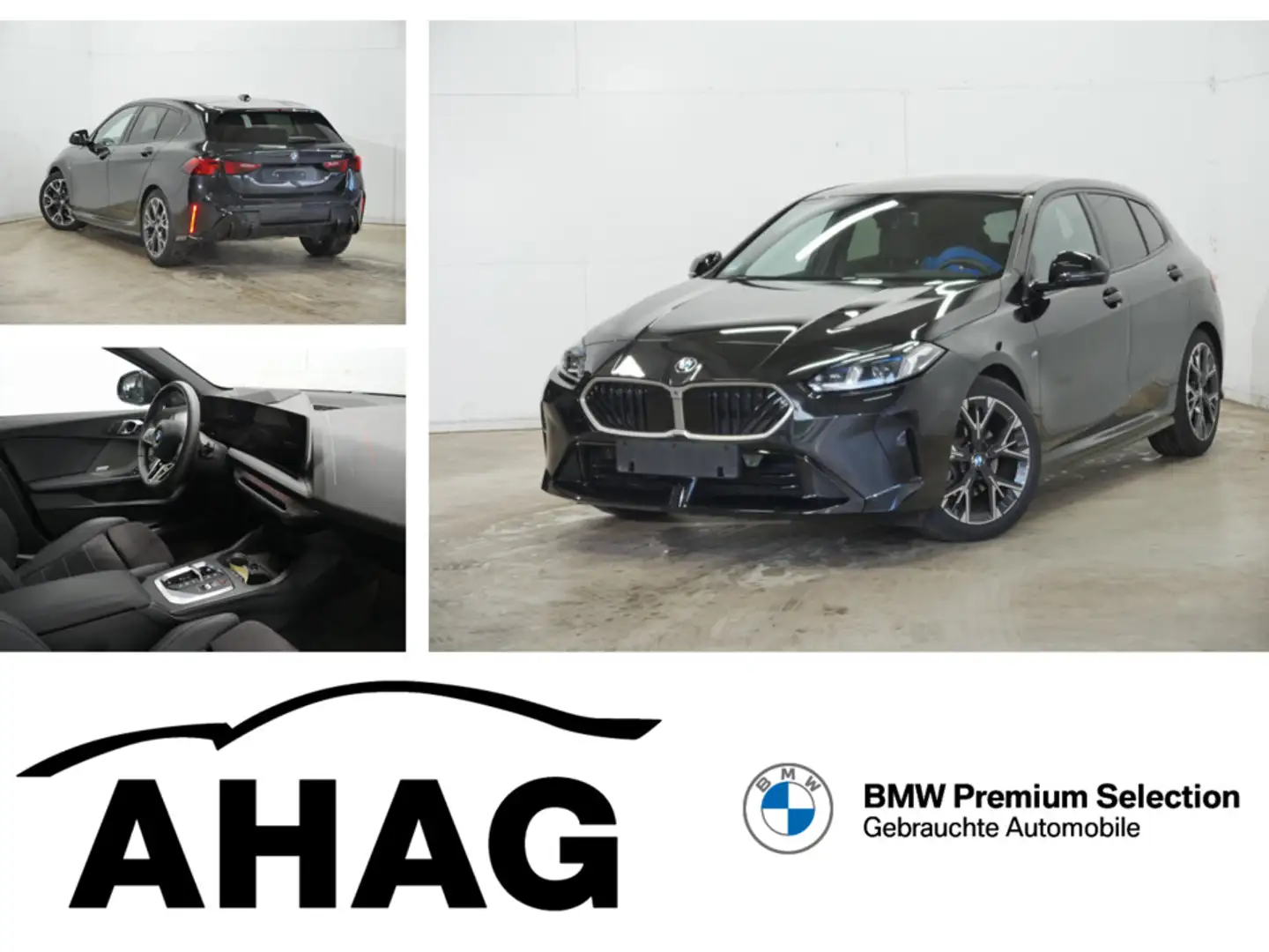 BMW 120 d Steptronic M Sportpaket Klimaaut. Head-Up Schwarz - 1