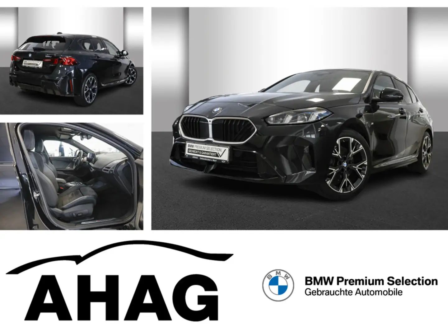 BMW 120 d Steptronic M Sportpaket Klimaaut. Head-Up Schwarz - 1