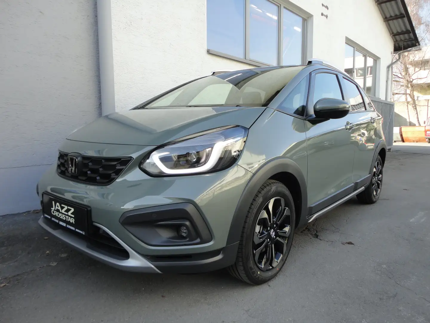 Honda Jazz 1.5 i-MMD Hybrid Crosstar Advance Grün - 1