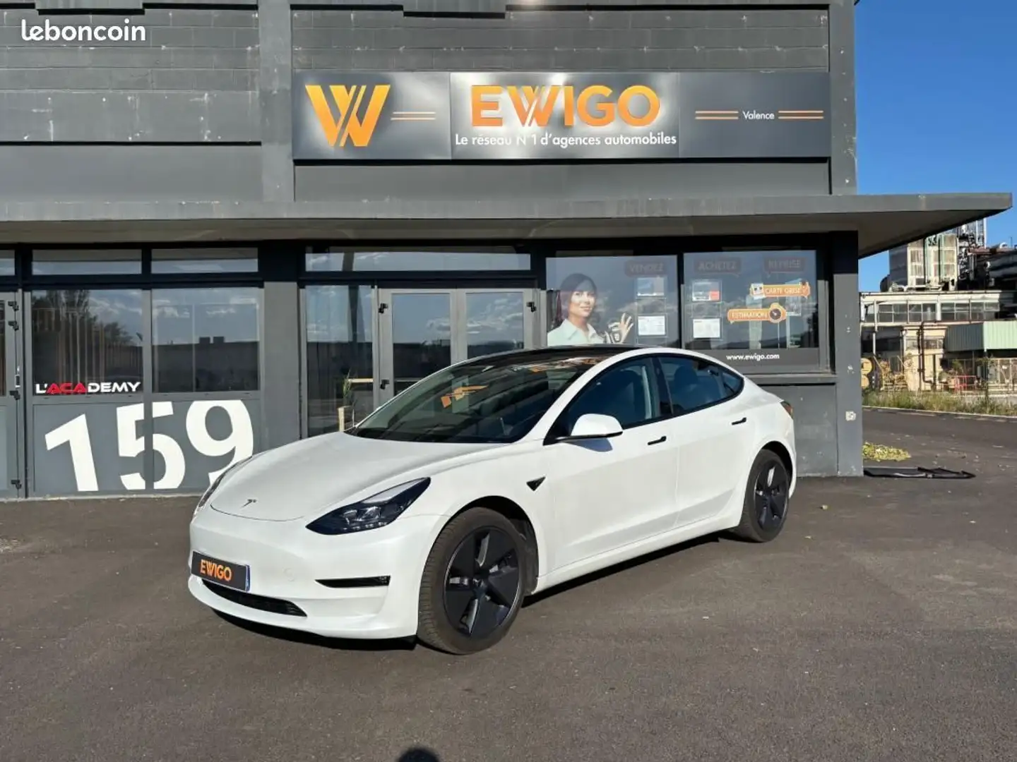 Tesla Model 3 75KWH 275CH GRANDE AUTONOMIE 620KM GARANTIE LONG R Blanc - 1