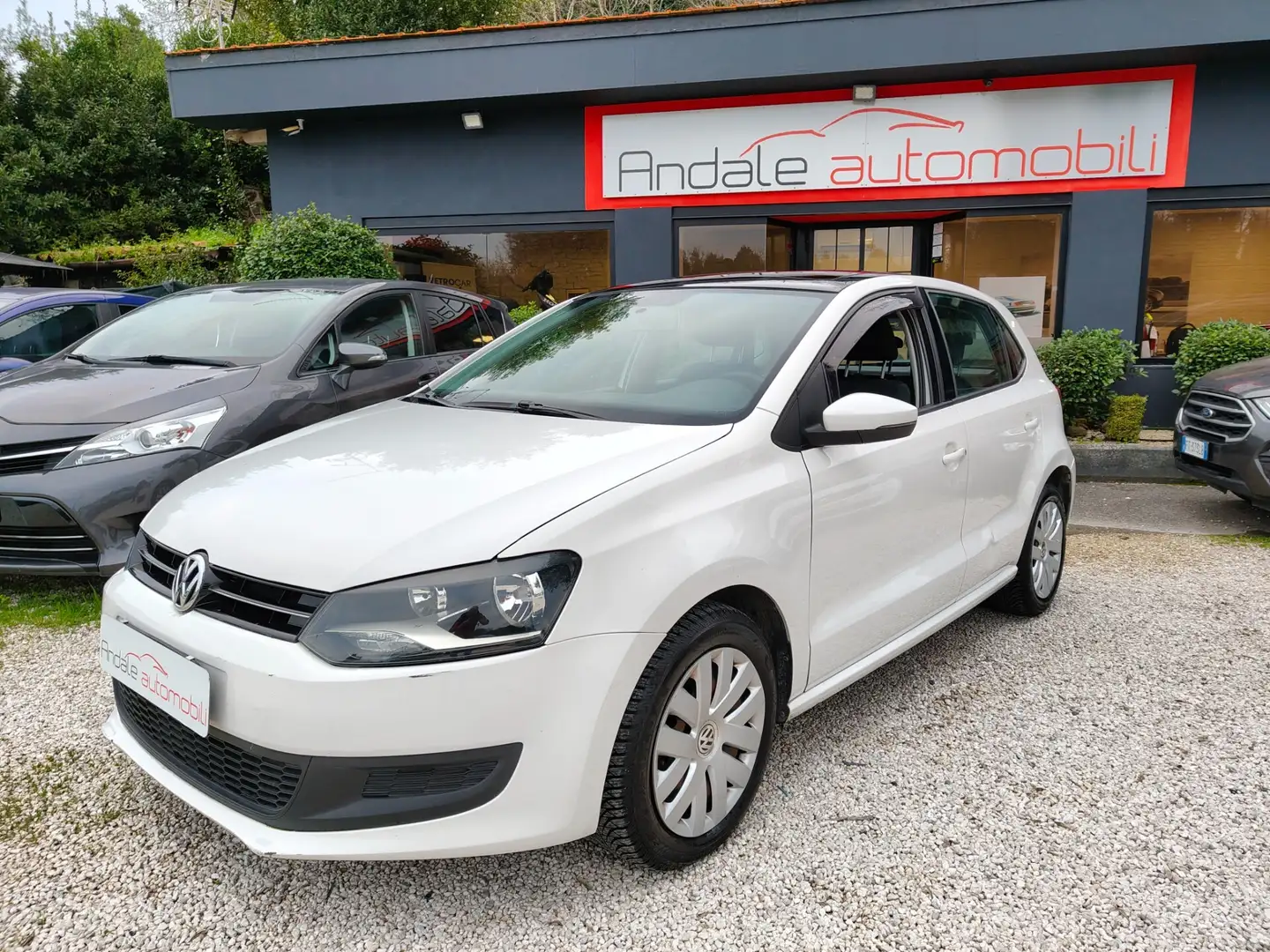 Volkswagen Polo Polo 1.2 TDI DPF 5 p. UNIPRO TETTO PANORAMICO KM 1 Weiß - 2