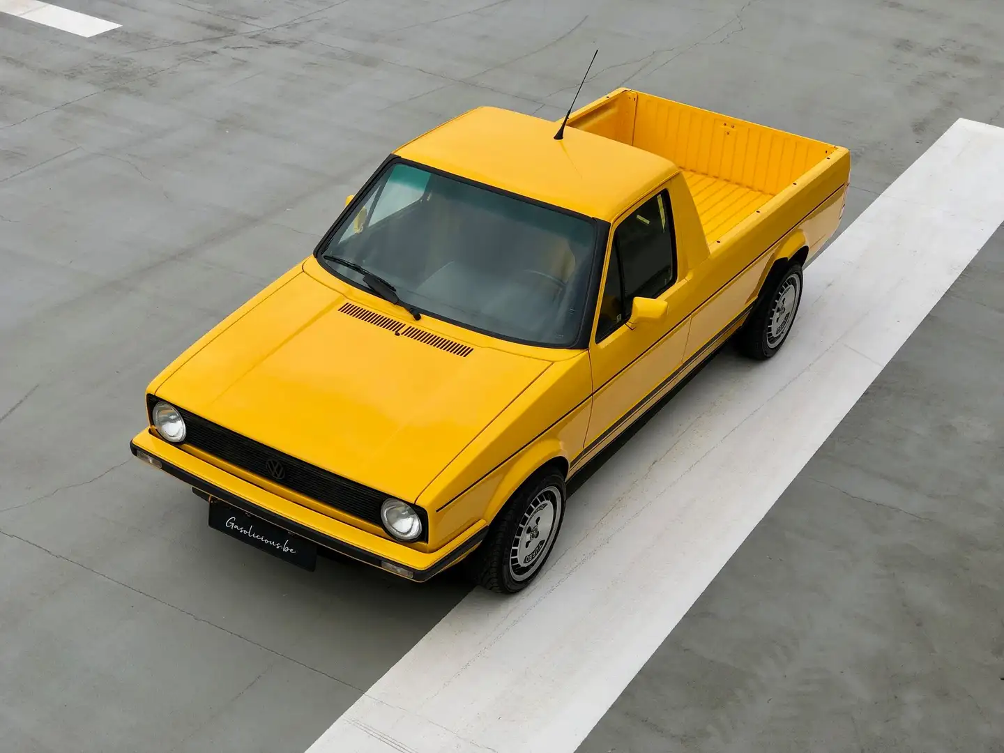 Volkswagen Caddy MK1 Swap Golf 1.8 GTI 16V ! žuta - 1