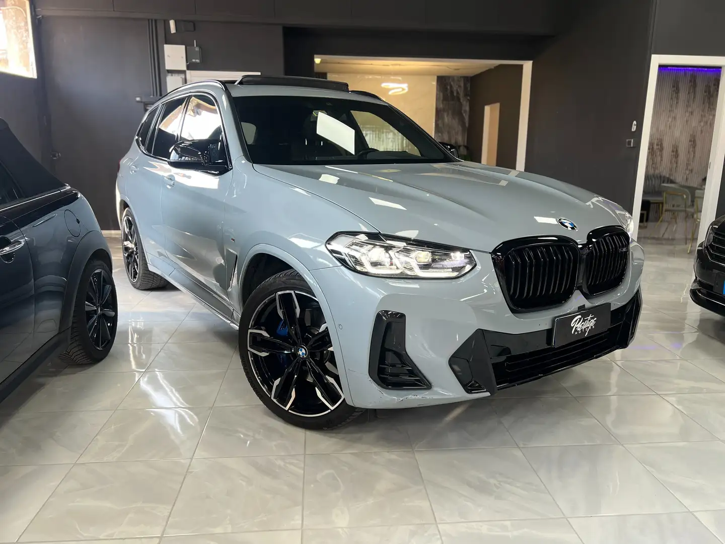 BMW X3 X3 xdrive M40d mhev 48V M-Sport Серый - 1
