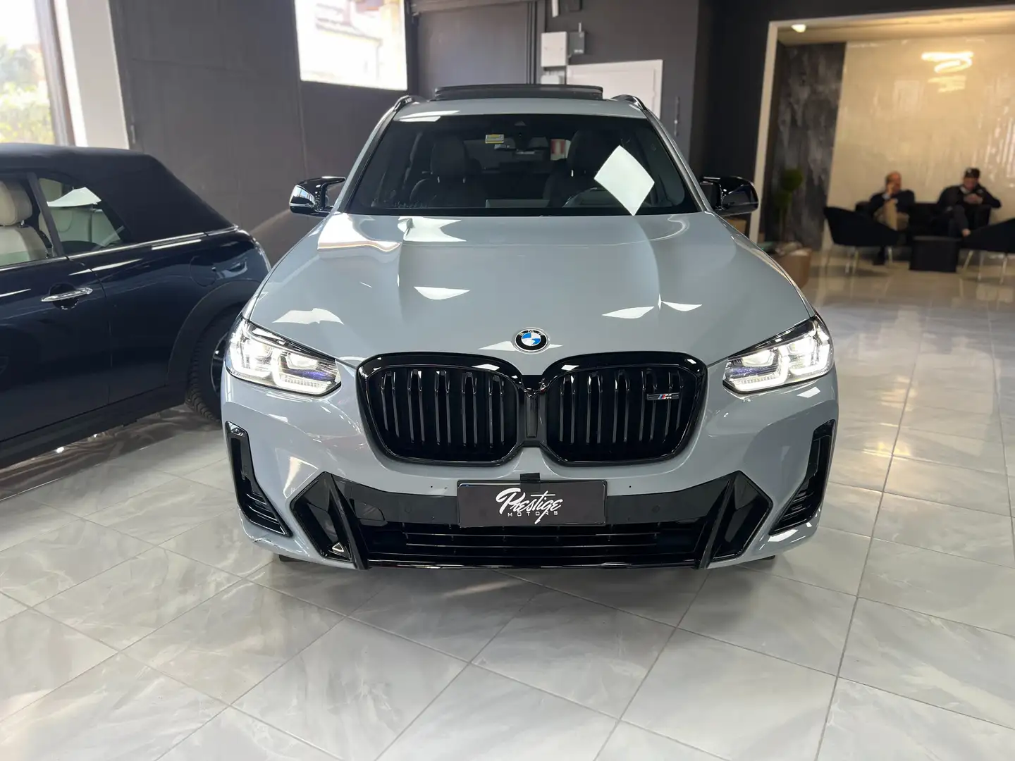 BMW X3 X3 xdrive M40d mhev 48V M-Sport Серый - 2