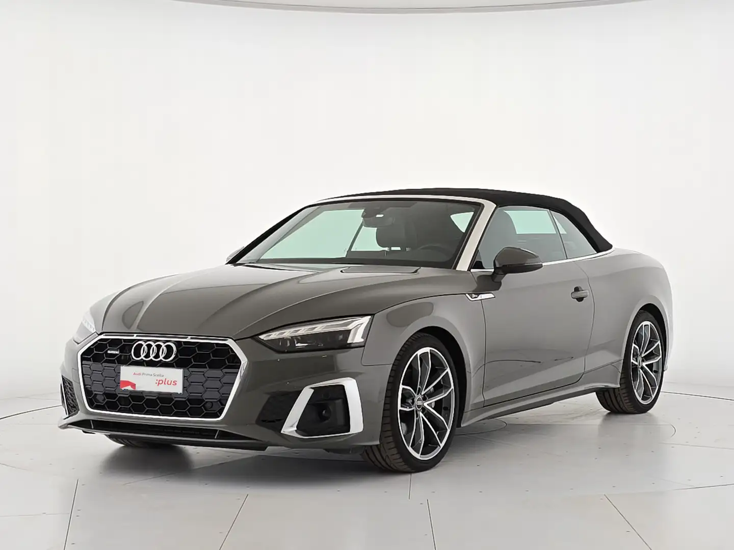 Audi A5 cabrio 40 2.0 tdi mhev s line edition quattro 204c Grigio - 2