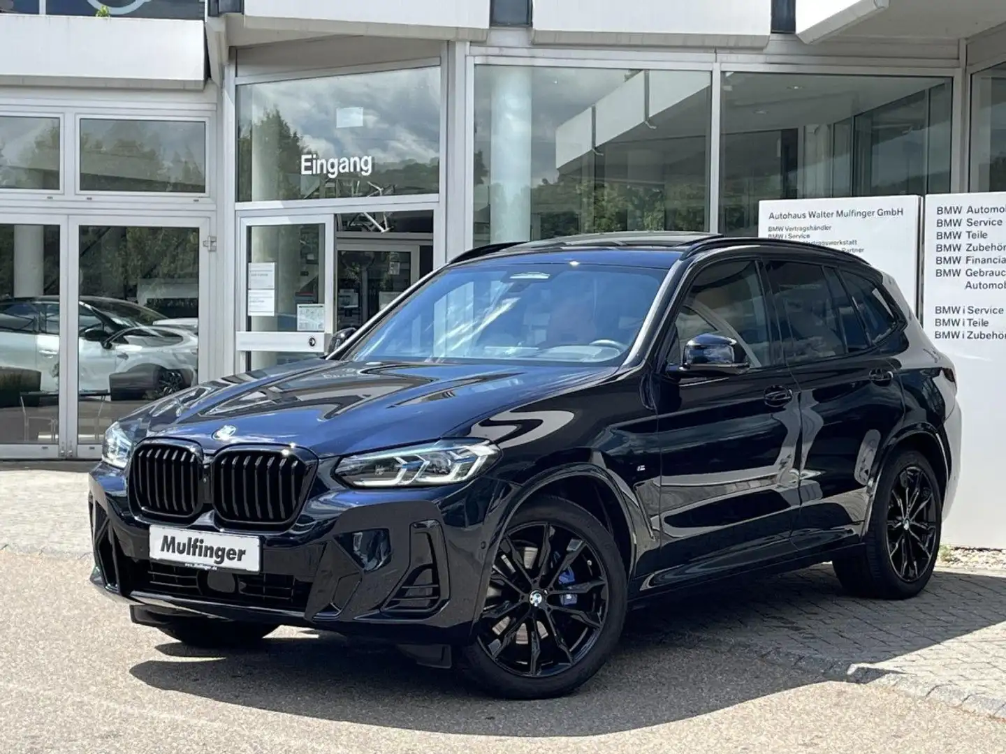 BMW X3 0d M Sport ACC Standh.PanoD.Laser AHK P+20" Schwarz - 2