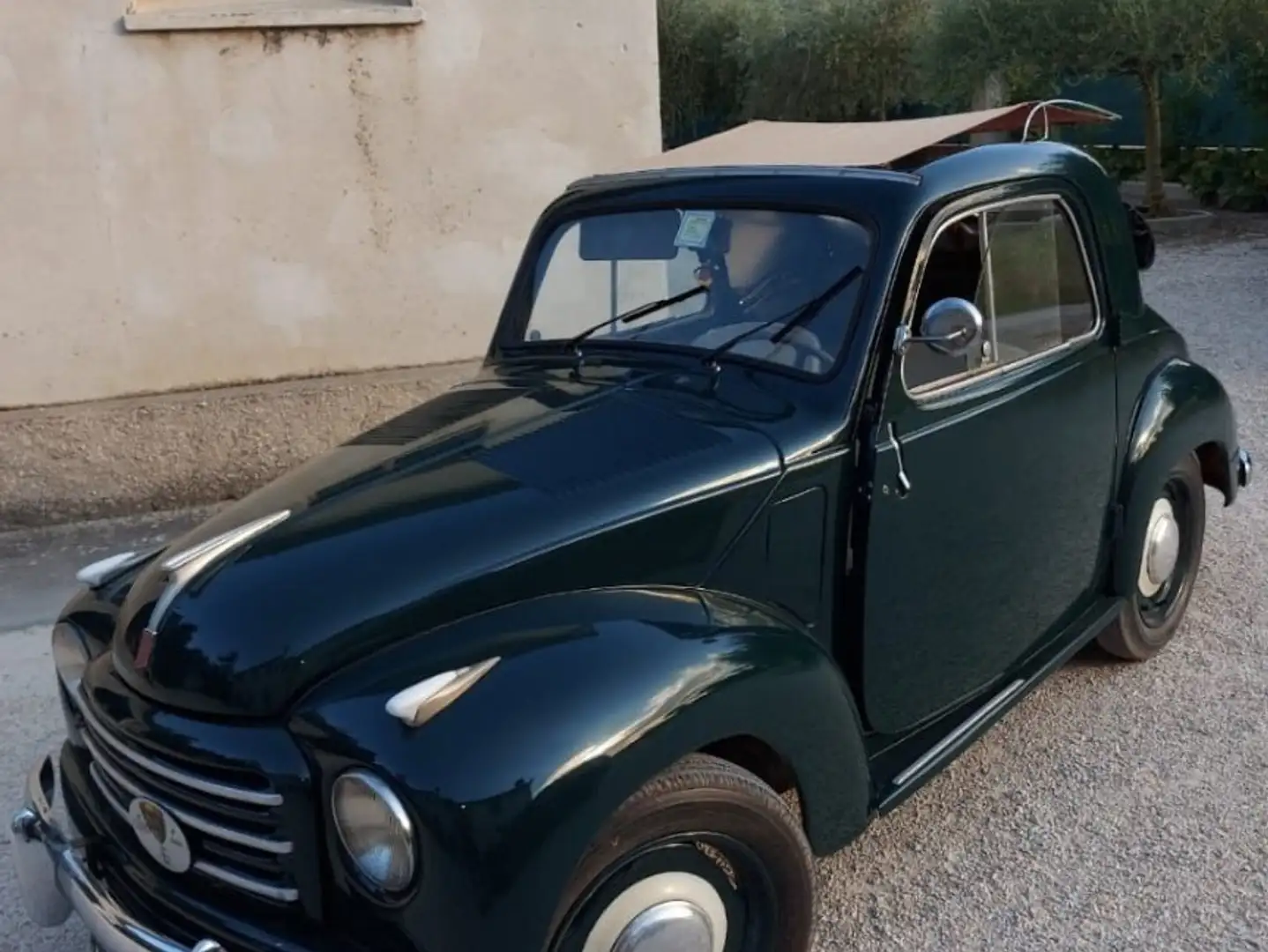 Fiat Cinquecento Зелений - 2