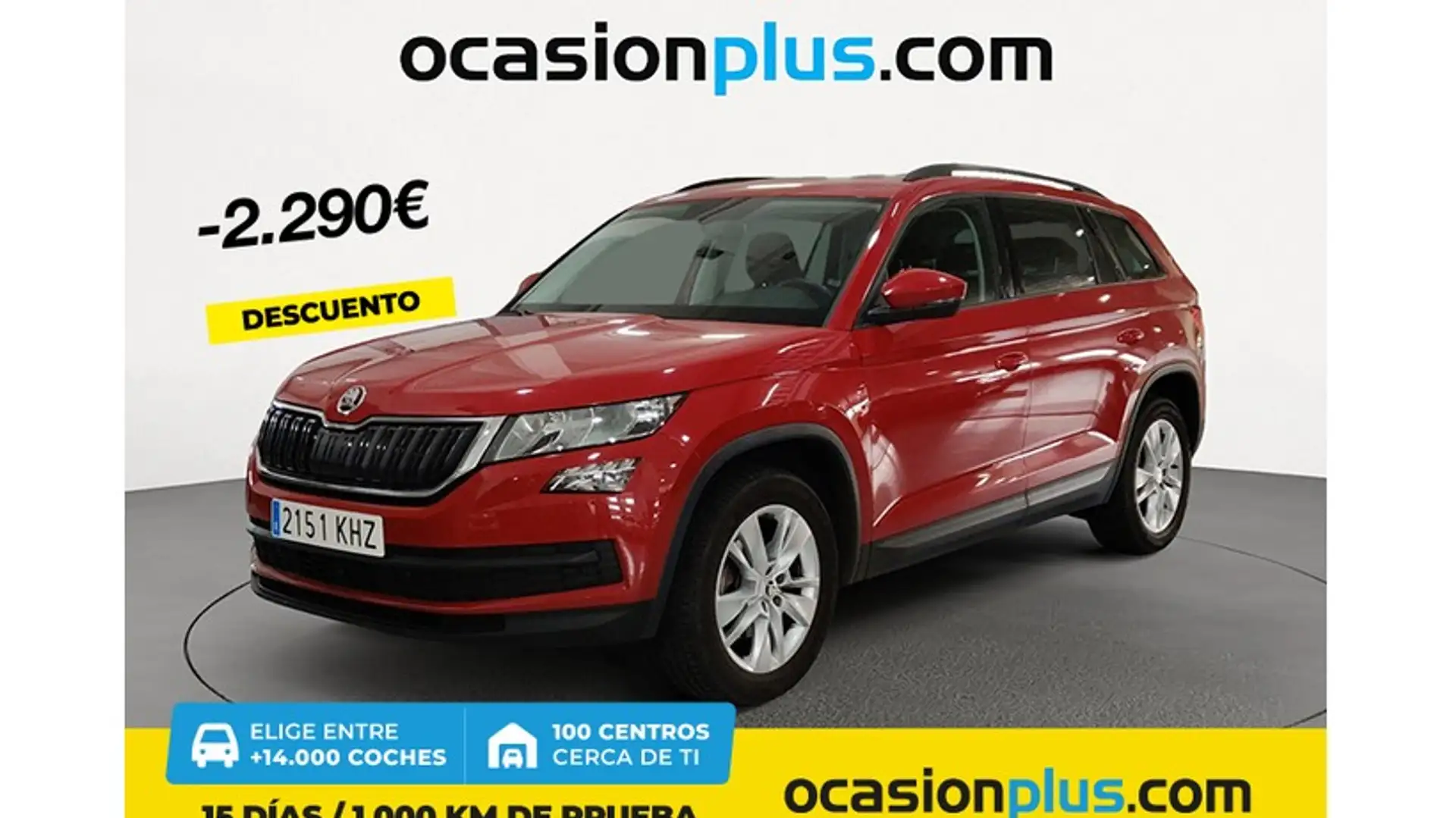 Skoda Kodiaq 1.4 TSI ACT Ambition 4x2 DSG 110kW Rojo - 1
