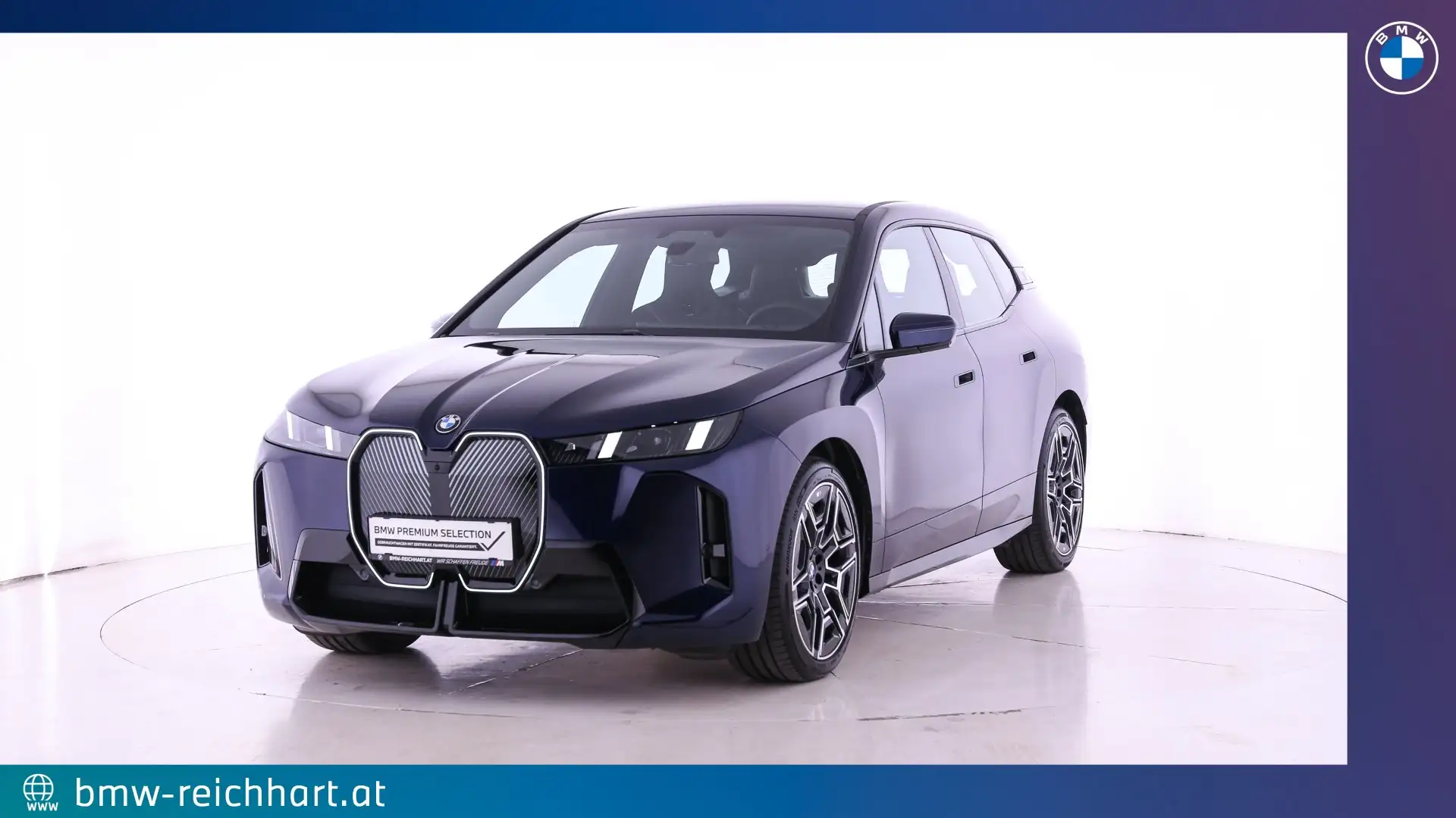BMW iX xDrive45 Blau - 1