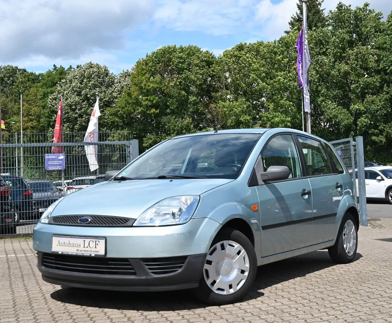 Ford Fiesta 1.4 erst58tkm KLIMA 5türig TÜV07/2027 Argent - 2