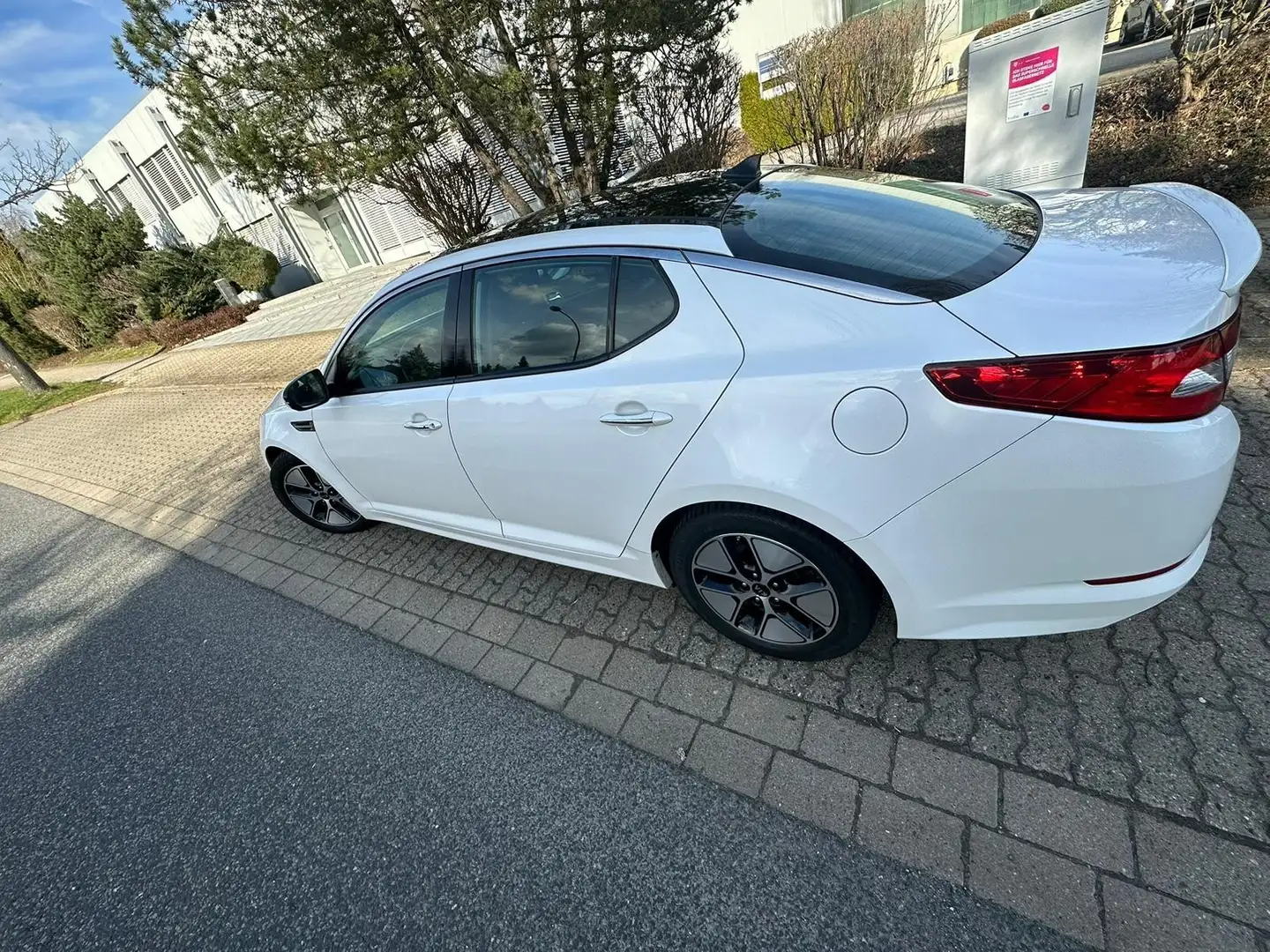 Kia Optima 2.0 CVVT Hybrid Edition 7 Blanc - 2