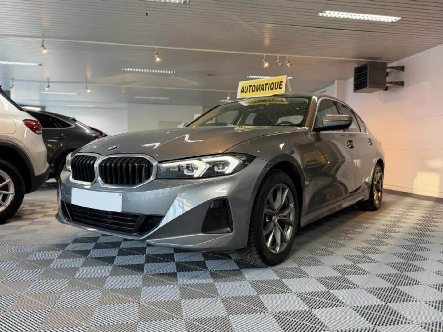 BMW 316 122cv dA MHEV Automatique Carplay*NAVI*CLIM*CAPTEU Gris - 1