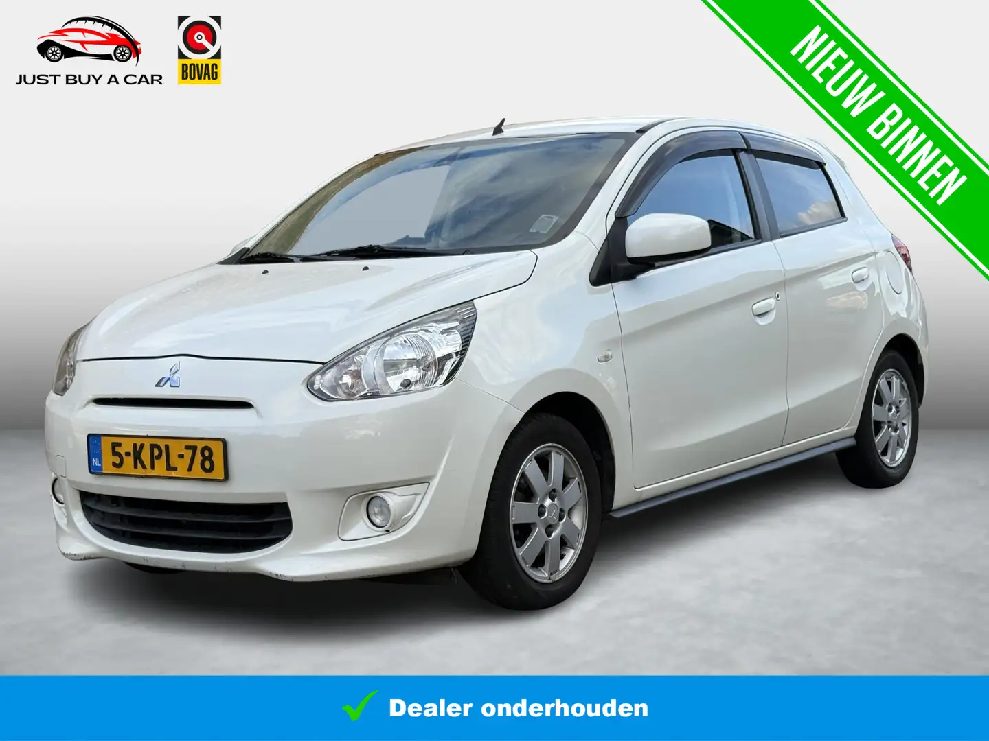 Mitsubishi Space Star 1.2 Intense / Automaat / Elektrische ramen voor/ac Wit - 1