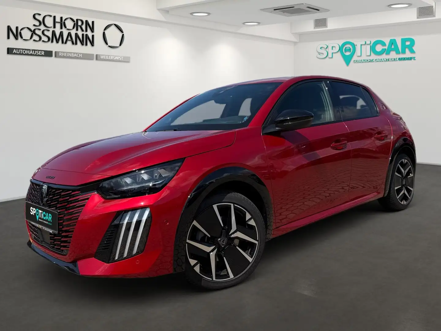 Peugeot 208 208 GT HYBRID 145 E-DSC6 NAVI+KEYLESSGO+360°KAMERA Rouge - 1