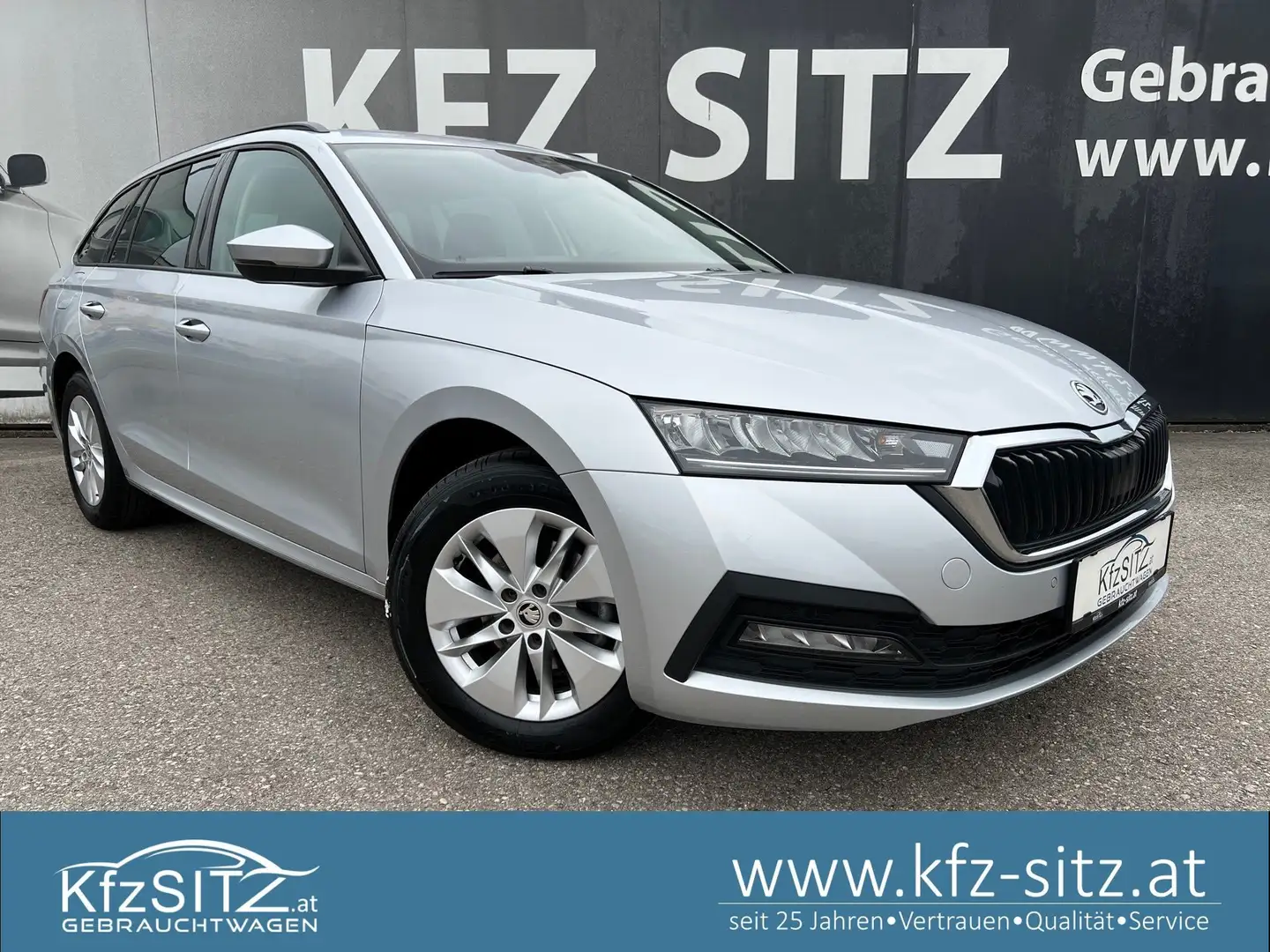 Skoda Octavia Combi 2,0 TDI Ambition | AHK Silber - 1