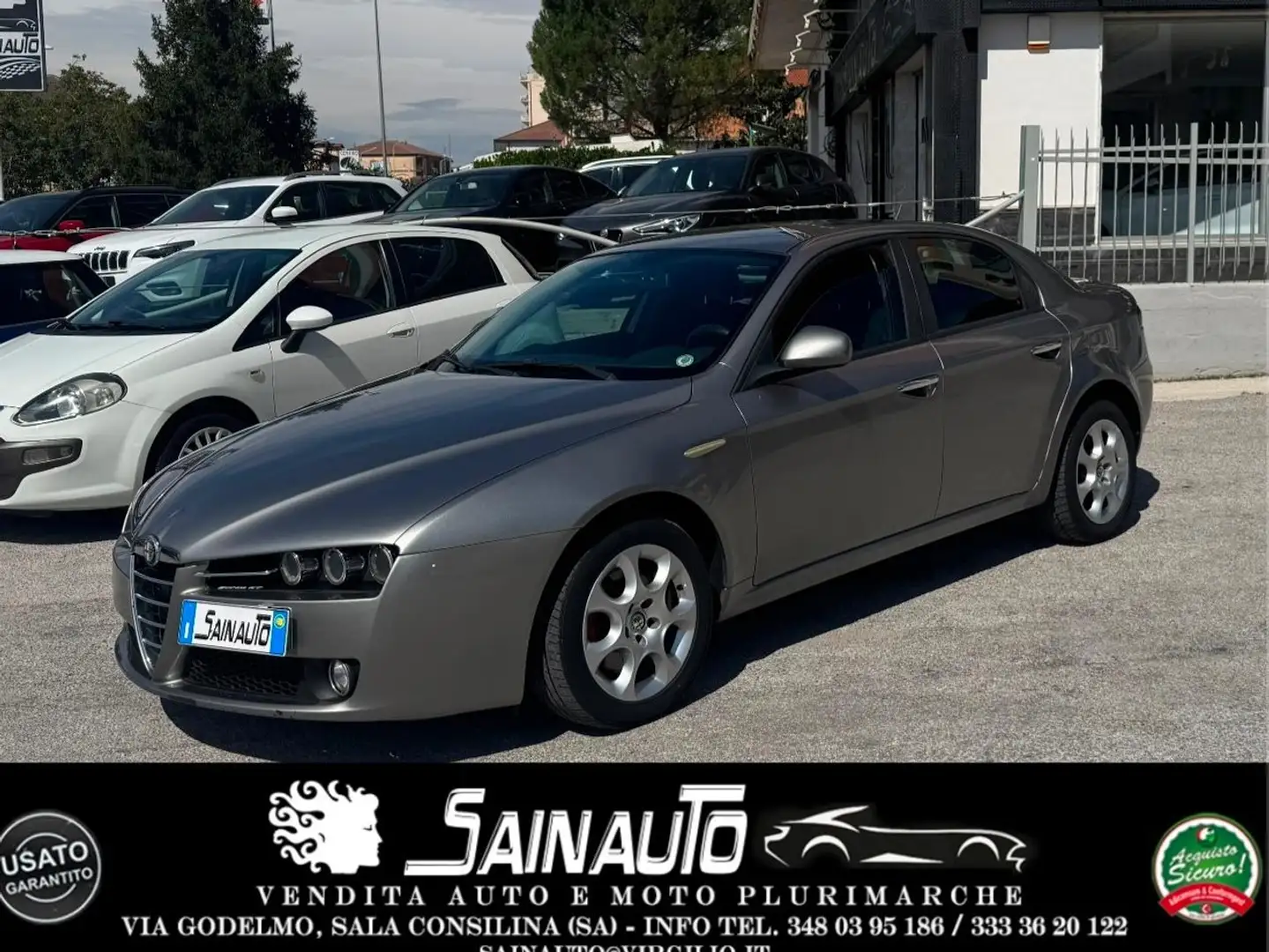 Alfa Romeo 159 159 Berlina 1.9 jtdm 16v 150cv GARANZIA 12 MESI Gris - 1