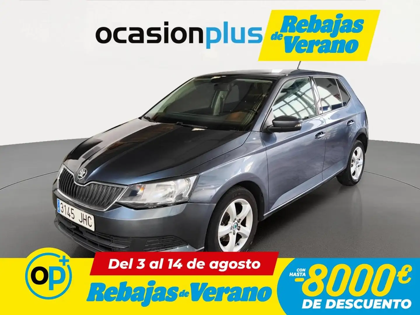 Skoda Fabia 1.0 MPI Ambition 55kW Gris - 1