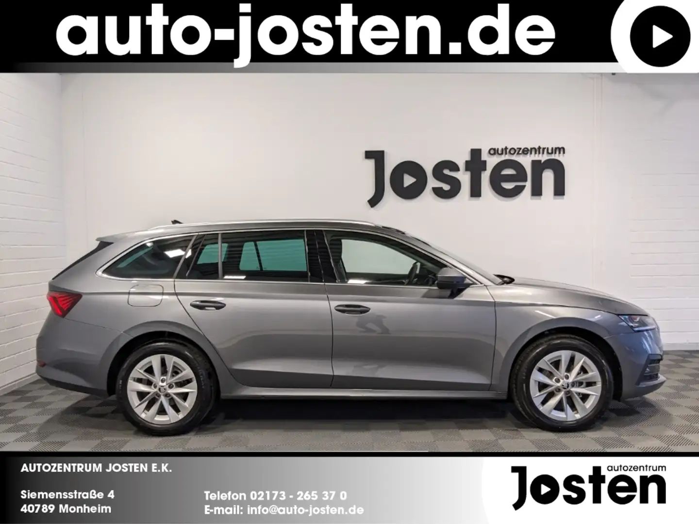 Skoda Octavia Combi Style 2.0 TDI DSG Navi Virtual LED ACC Keyle Grau - 2