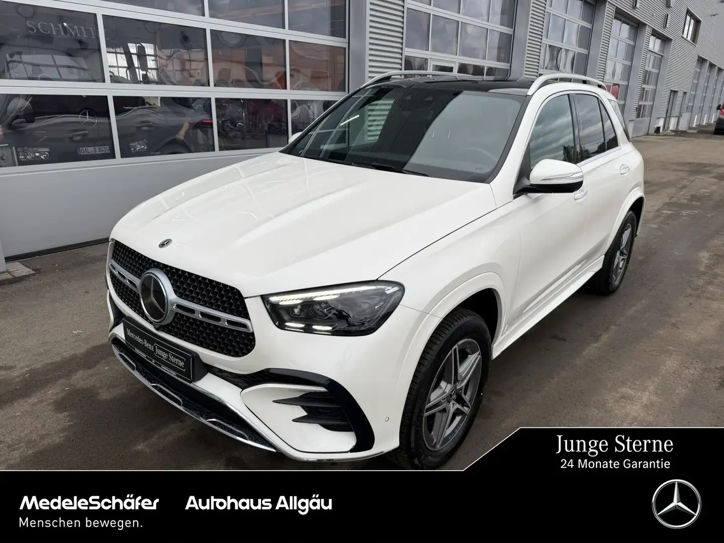Mercedes-Benz GLE 580 GLE 580 4M AMG Airmatic AHK Pano Distronic NP144 Blanc - 1