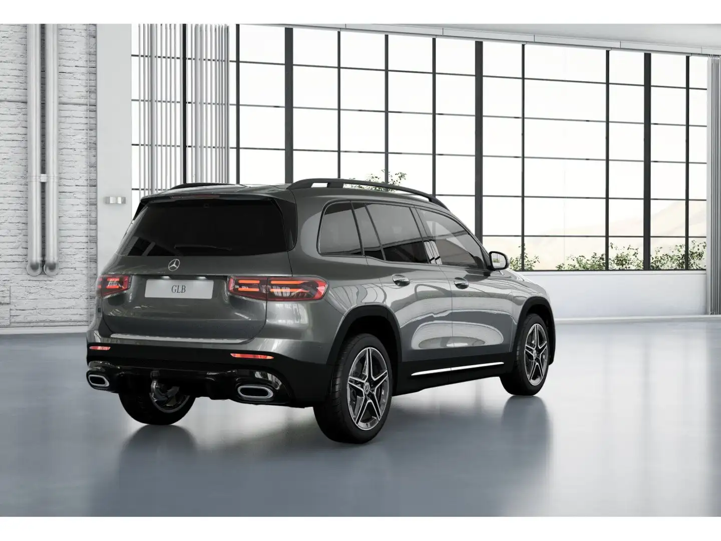 Mercedes-Benz GLB 250 4M AMG-Sport/Pano/Burm/AHK/Night/7Sitzer Gri - 2
