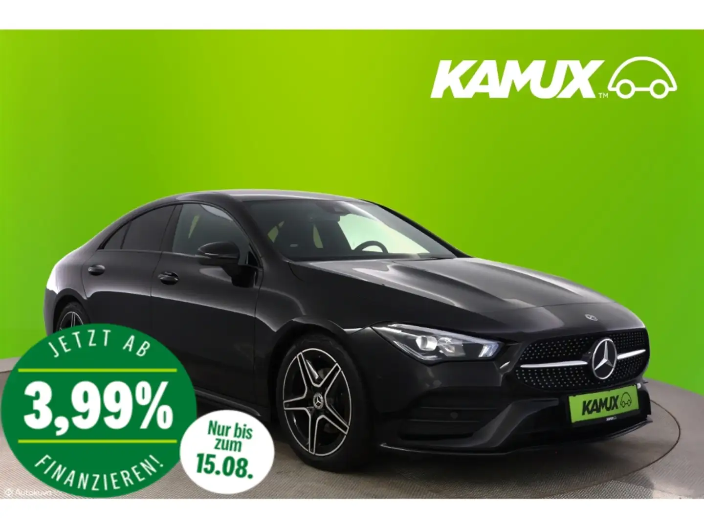 Mercedes-Benz CLA 180 Limo 7G-DCT AMG line+LED+NAVI+LEDER+PDC Black - 1