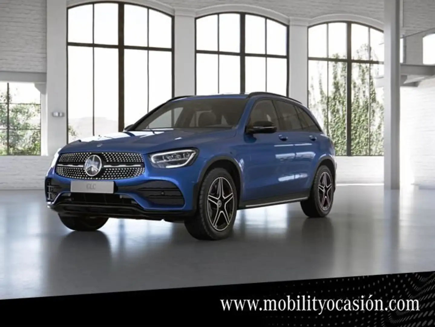 Mercedes-Benz GLC 200 d 4matic amg line (euro 6d) Azul - 1