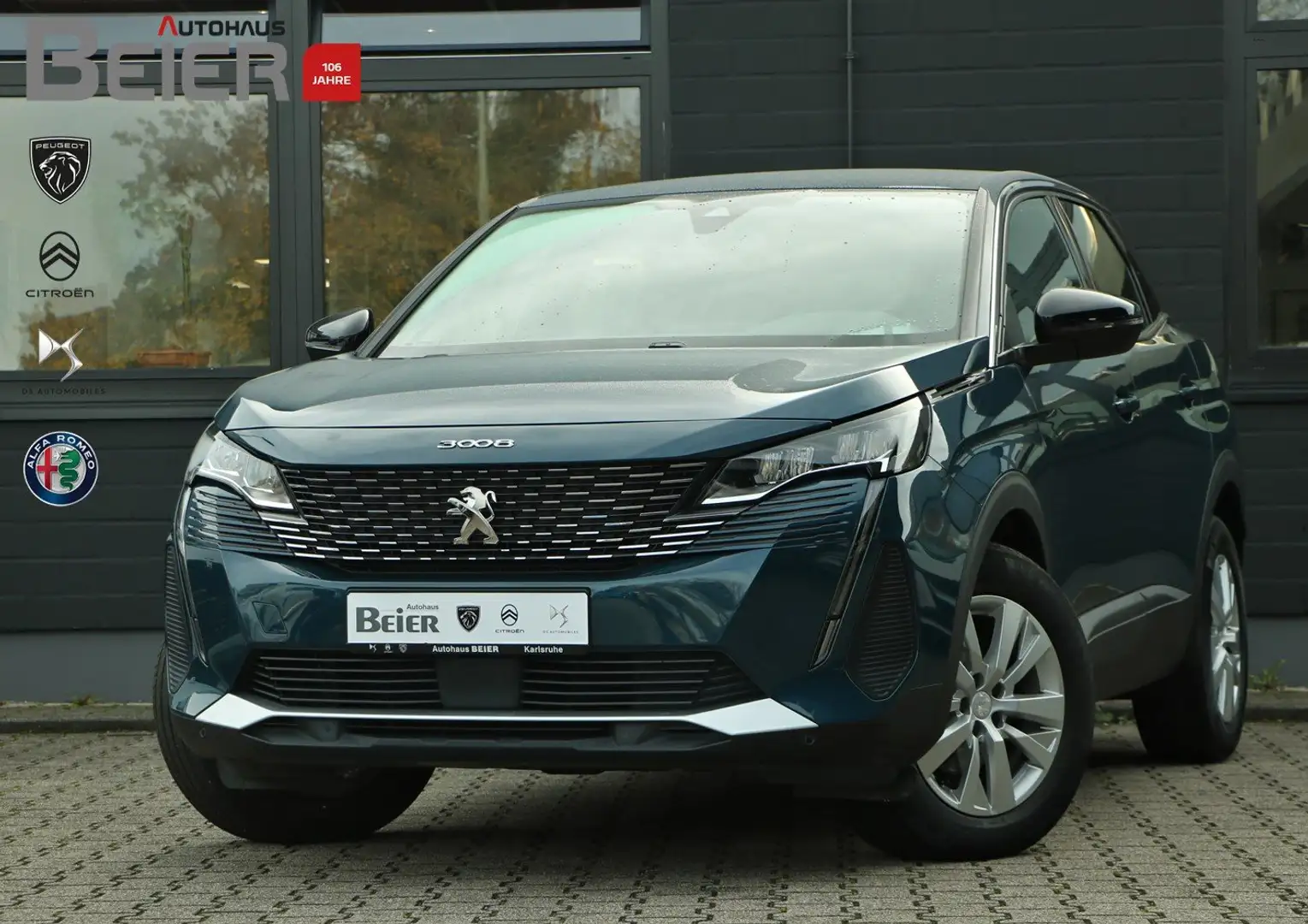 Peugeot 3008 1.2 PureTech 130 Active Pack Sitzh/ Klimaau./ PDC Blau - 1