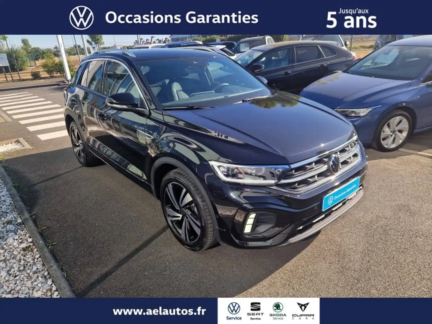 Volkswagen T-Roc 1.5 TSI Evo2 150ch R-Line DSG7 Noir - 2