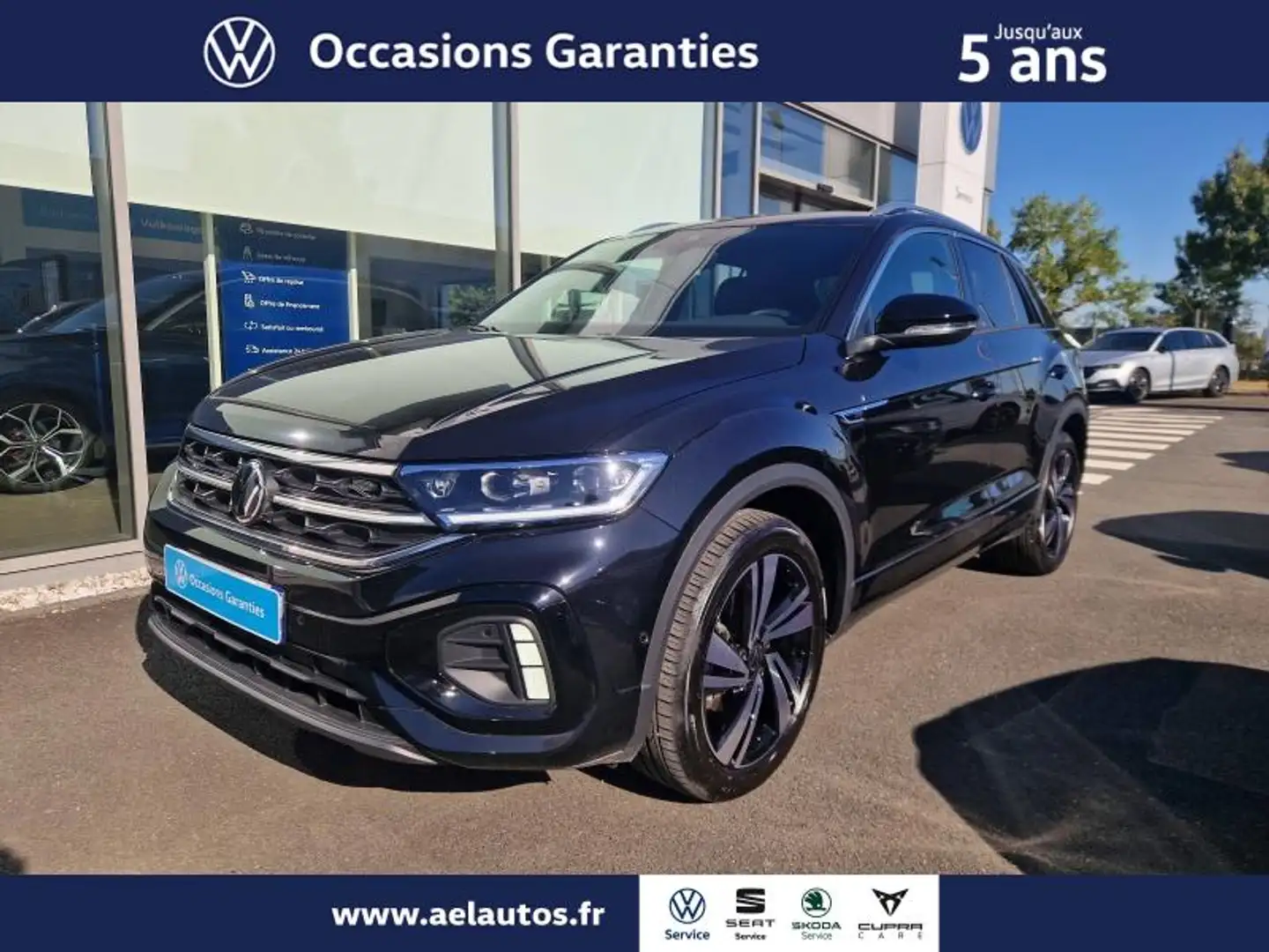 Volkswagen T-Roc 1.5 TSI Evo2 150ch R-Line DSG7 Noir - 1