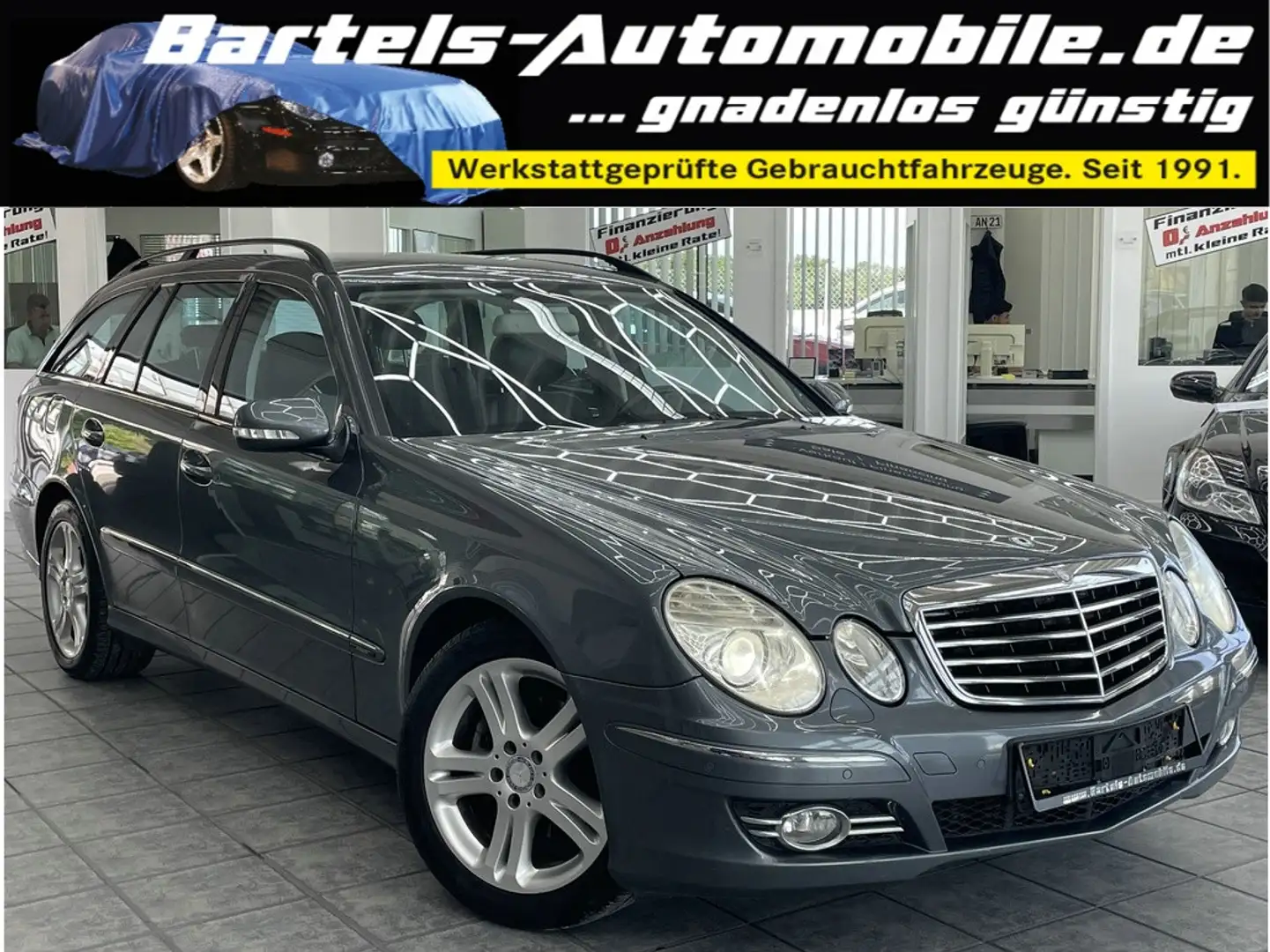 Mercedes-Benz E 220 T CDI Avantgarde, 2.Hand, Leder, Bi-Xenon Grigio - 1