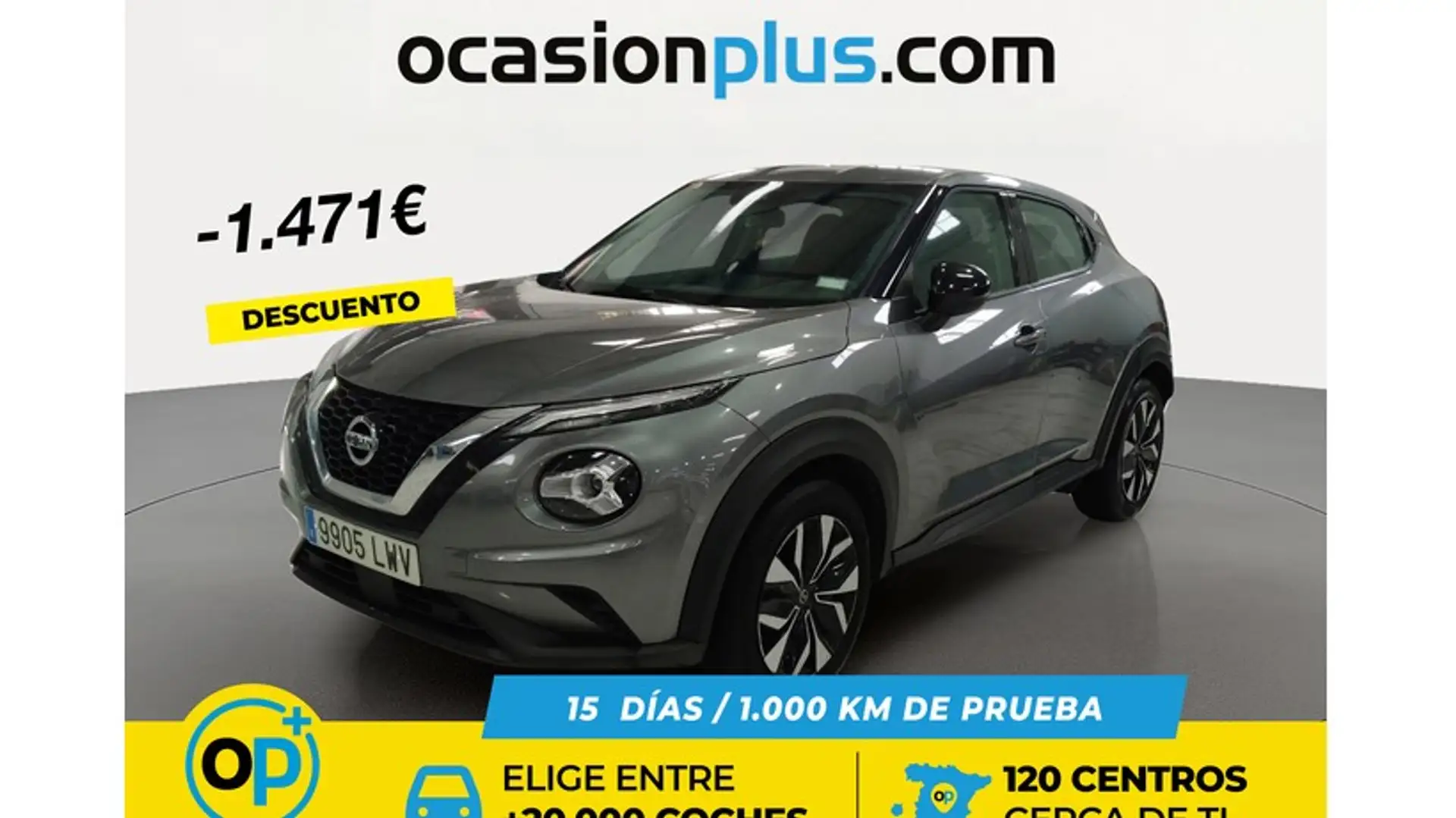 Nissan Juke 1.0 DIG-T Acenta 4x2 114 Grau - 1