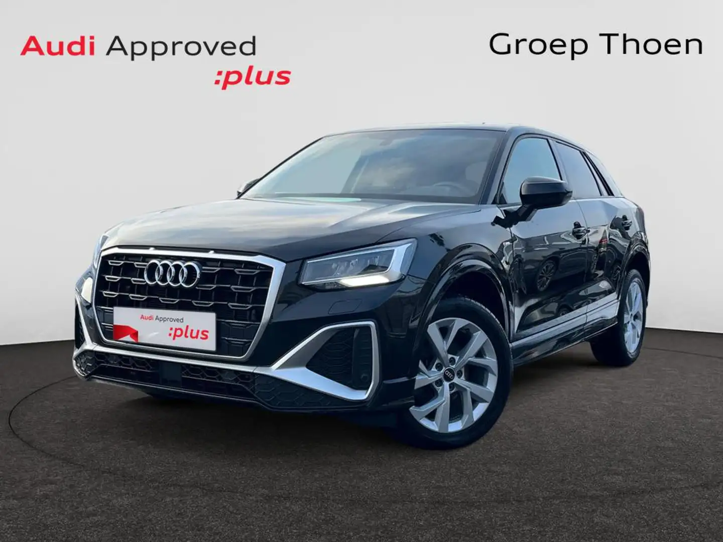 Audi Q2 35 TFSI 150pk S tronic S line camera / el. koffer / keyless Noir - 1